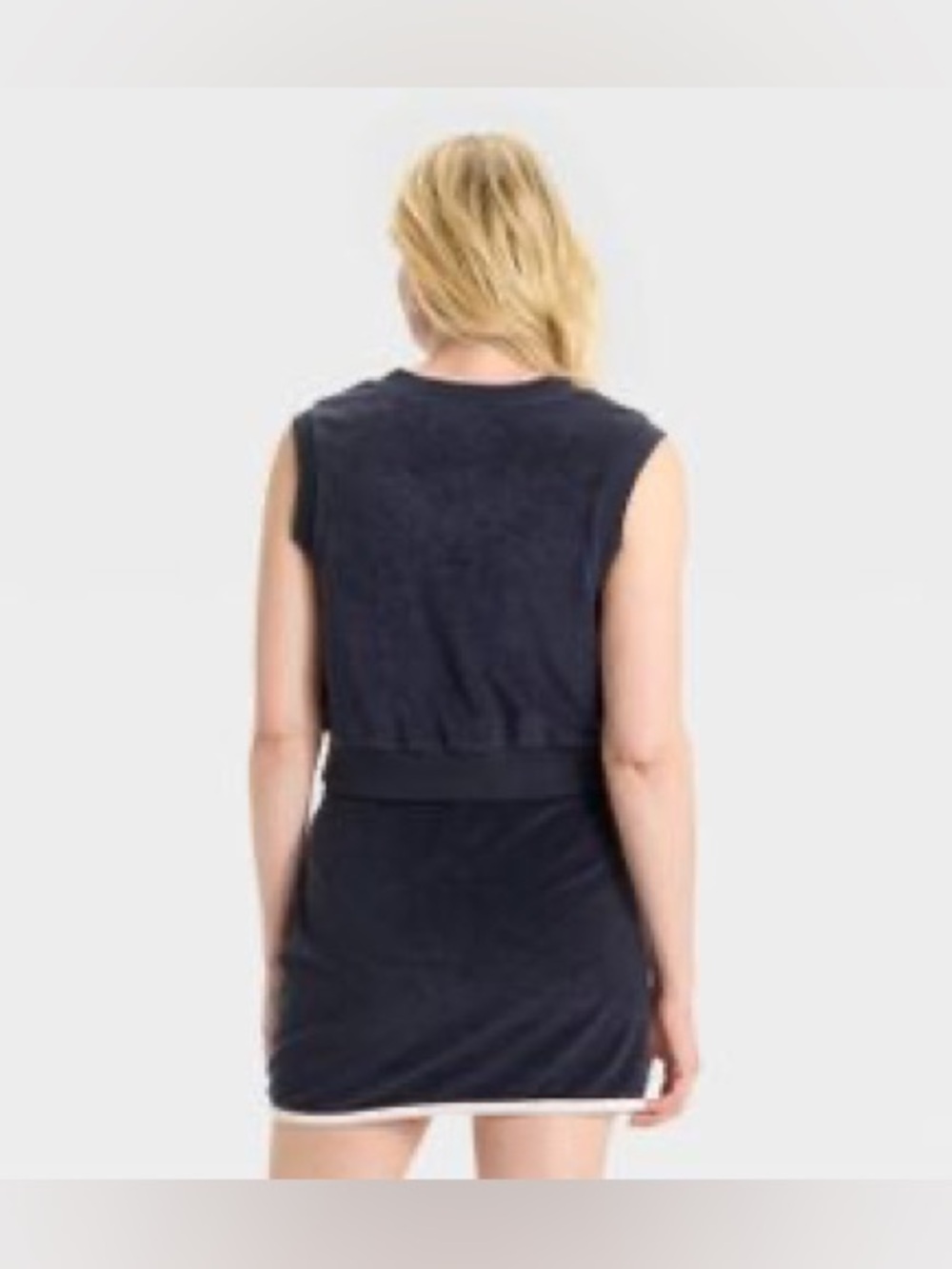 Universal Thread Navy Terry Two-Piece Set - Picture 3 of 9